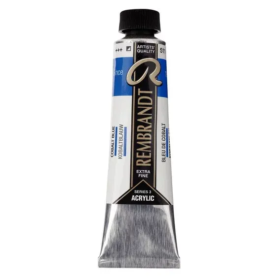 Kampanj Rembrandt akrylfärg 40 ml Cobalt Blue - 511