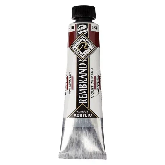 Snabb leverans Rembrandt akrylfärg 40 ml Mars Violet - 538