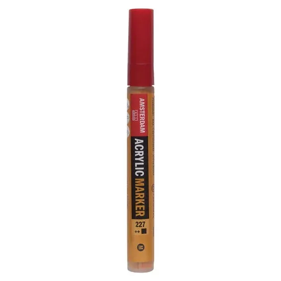 Amsterdam akrylmarker 4 mm Yellow Ochre - 227 Beställ idag