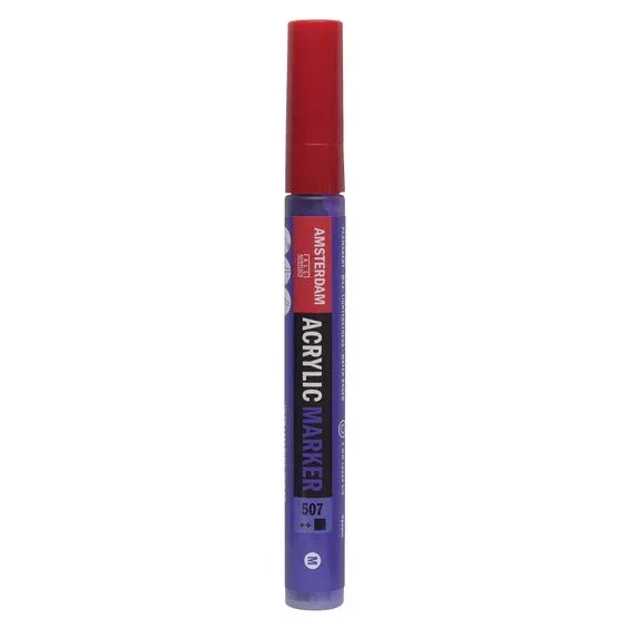 Utförsäljning Amsterdam akrylmarker 4 mm Ultramarine Violet - 507