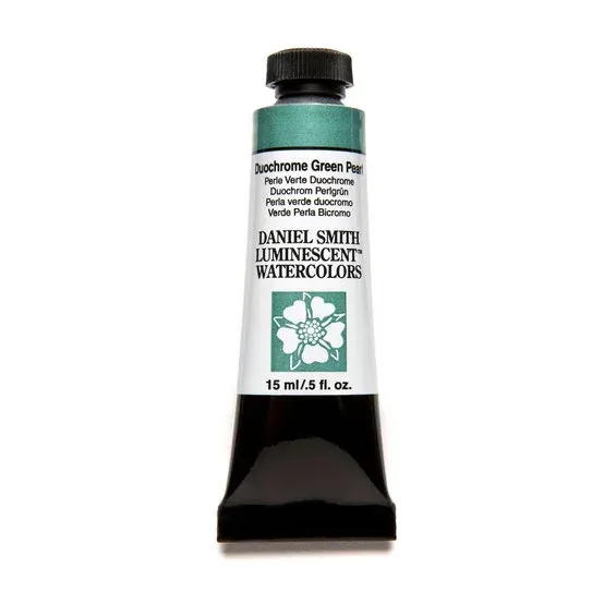 Daniel Smith akvarellfärg 15 ml Duochrome Green Pearl Premium