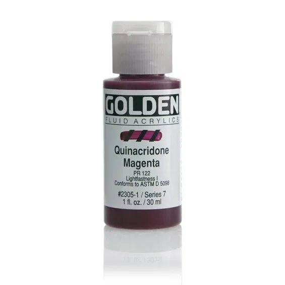 Golden Fluid Acrylics 30 ml - 2305 Quinacridone Magenta Lägg i varukorgen