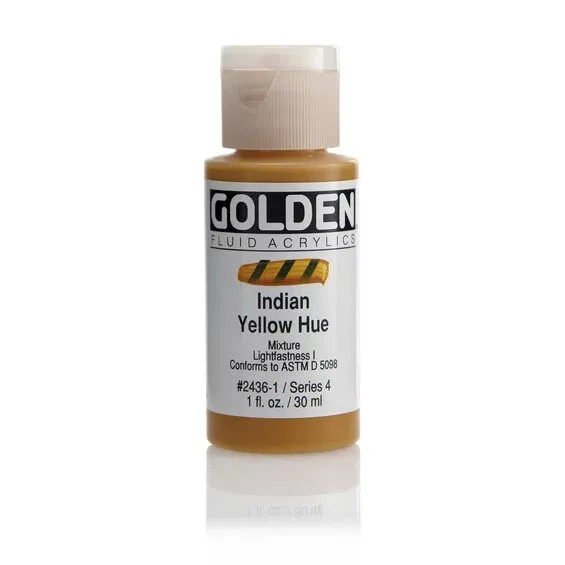 Bästa pris Golden Fluid Acrylics 30 ml - 2436 Indian Yellow Hue