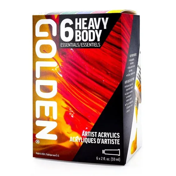 Reapris Golden Artist Heavy Body Acrylics Set #976