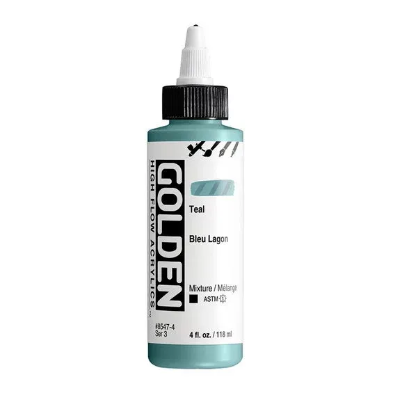 Golden Artist High Flow Acrylics 118 ml – Teal #8547 series 3 Lågt pris