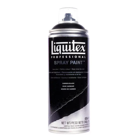 LX Akrylspray Carbon Black Snabb frakt