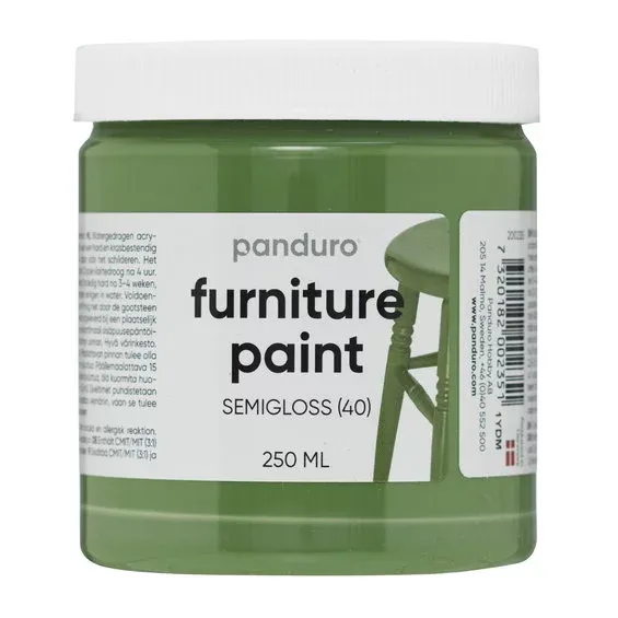Panduro Furniture Paint möbelfärg, grön 250 ml Trygg betalning