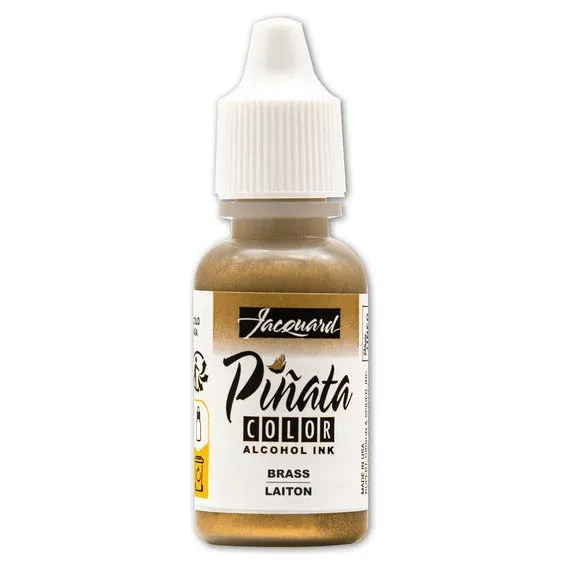 Lågt pris Jacquard Piñata Alcohol ink Brass 035 15 ml