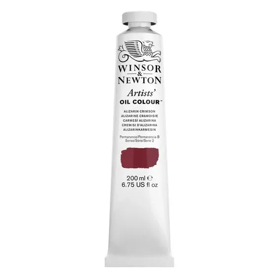 Winsor & Newton Artists' oljefärg 200 ml Alizarin crimson 4 Kampanjpris