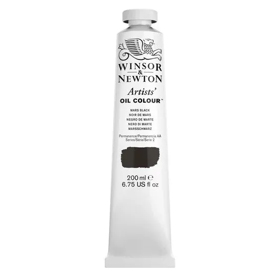 Kundfavorit Winsor & Newton Artists' oljefärg 200 ml Mars black 386