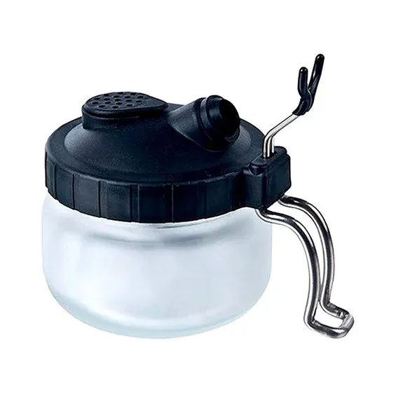 Panzag Cleaning Pot 2-in-1, hållare och rengöringsverktyg för airbrush Lågt pris