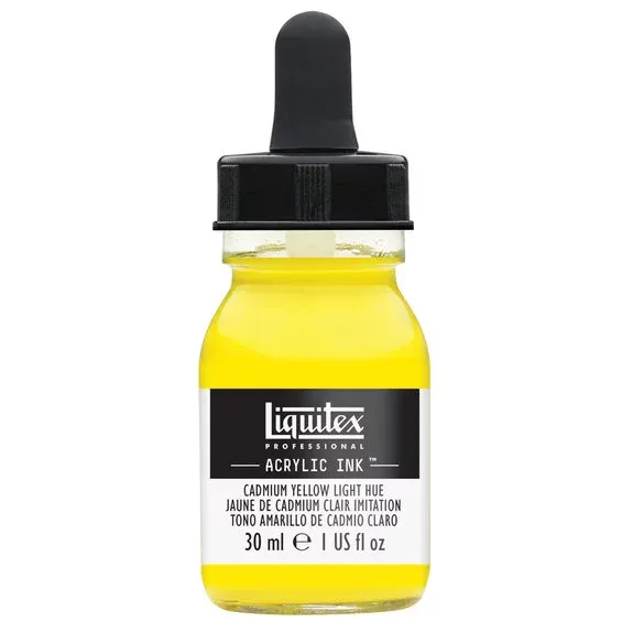 Liquitex Professional Acrylic Ink 30 ml – Cadmium yellow light hue 159 Rabatt