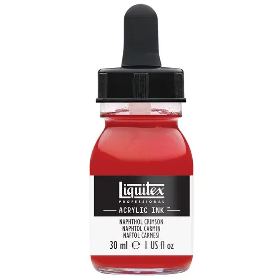 Rabatter Liquitex Professional Acrylic Ink 30 ml – Naphtol crimson 292