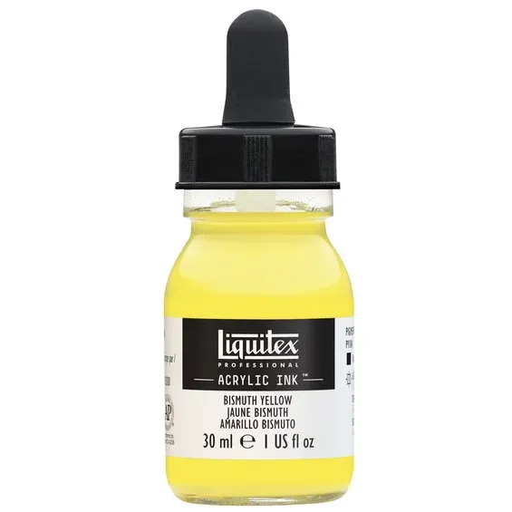 Liquitex Professional Acrylic Ink 30 ml – Bismuth yellow 155 Begränsat antal