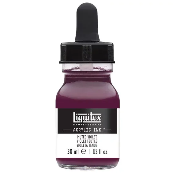 Beställ idag Liquitex Professional Acrylic Ink 30 ml – Muted violet 502
