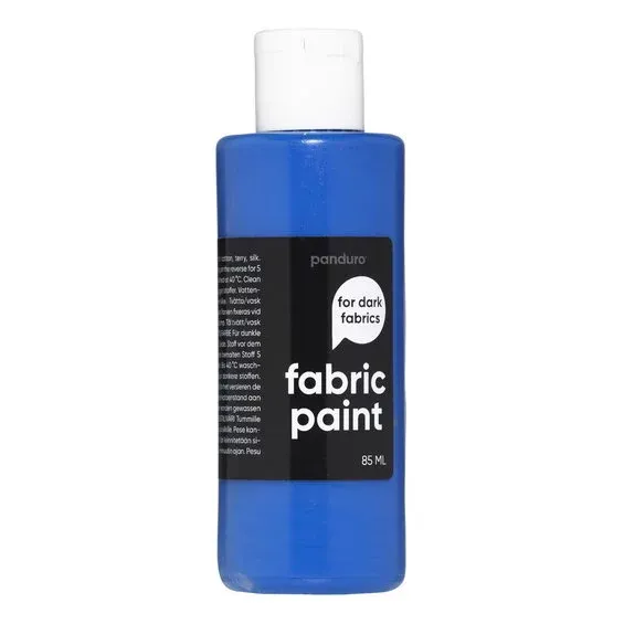 Fabric Paint 85 ml – blå täckande textilfärg för mörkt tyg Erbjudande