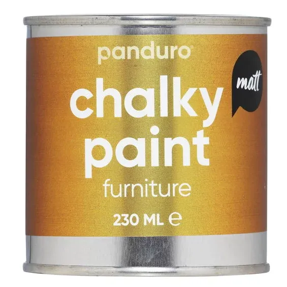 Erbjudandepris Panduro Furniture Paint, matt möbelfärg 230 ml – Gold metallic