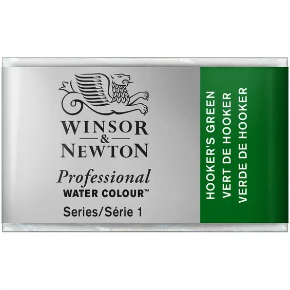 Winsor & Newton Professional akvarellfärg helkopp Hooker´s Green 311 Kundfavorit