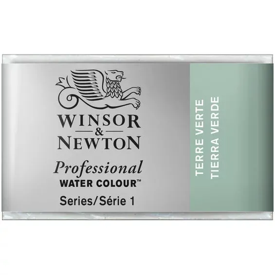 Winsor & Newton Professional akvarellfärg helkopp Terre Verte 637 Snabb frakt