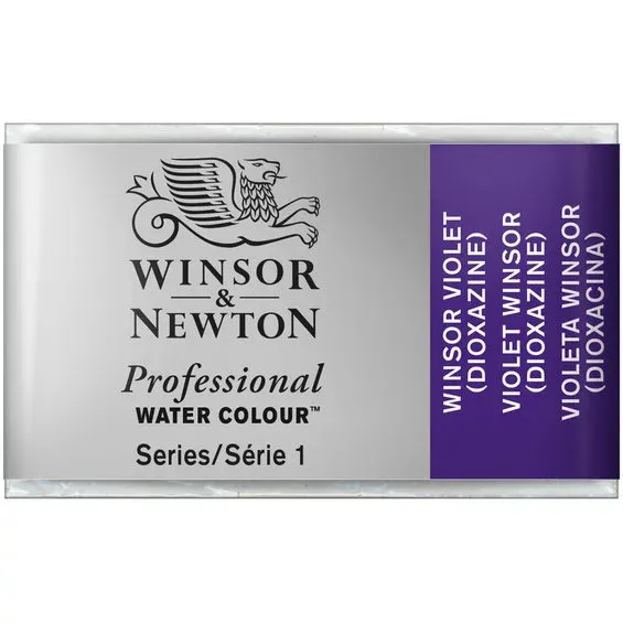 Lägg i varukorgen Winsor & Newton Professional akvarellfärg helkopp Winsor Violet (dioxazine) 733