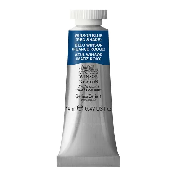 Winsor & Newton Professional akvarellfärg 14 ml Winsor Blue (red shade) 709 Nedsatt pris