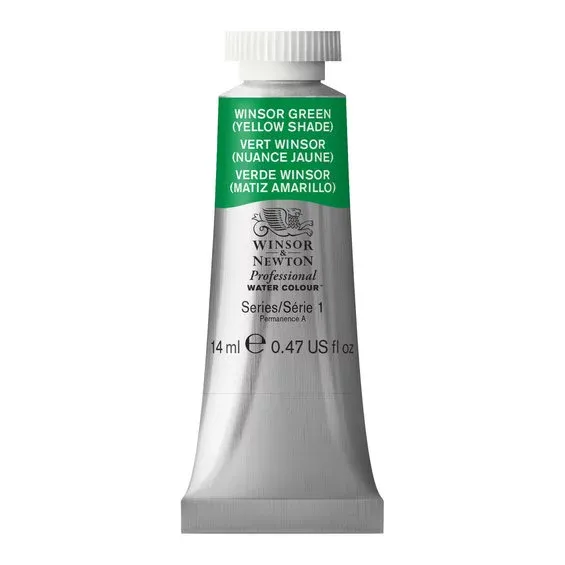 Winsor & Newton Professional akvarellfärg 14 ml Winsor Green (yellow shade) 721 Endast idag