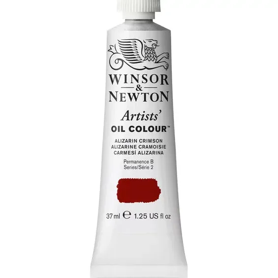 Kundfavorit Winsor & Newton Artists' oljefärg 37 ml Alizarin Crimson 004