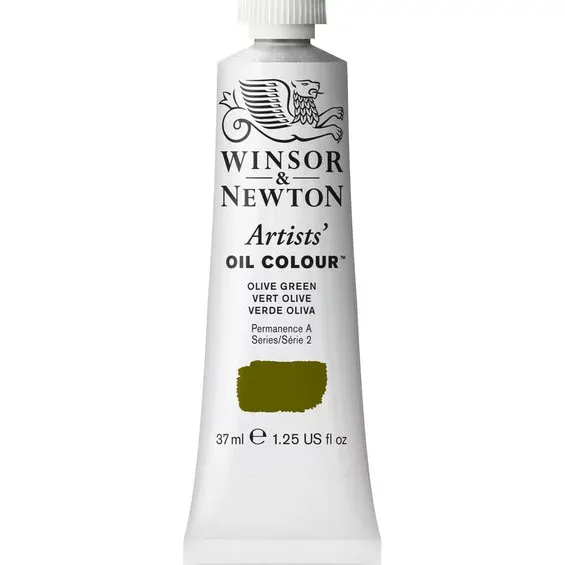 Winsor & Newton Artists' oljefärg 37 ml Olive Green 447 Beställ idag