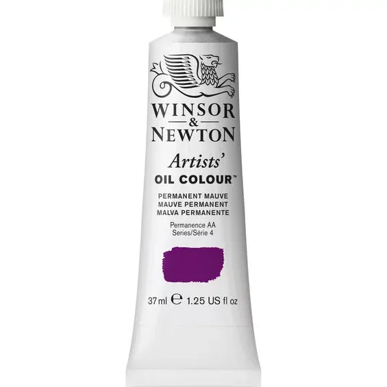 Kundfavorit Winsor & Newton Artists' oljefärg 37 ml Permanent Mauve 491