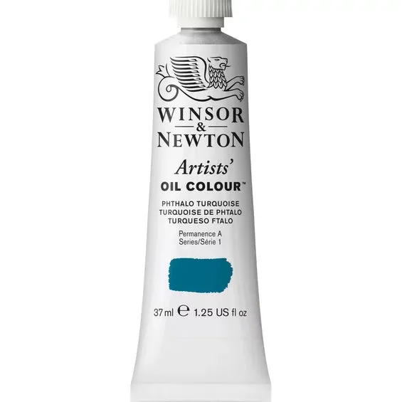 Winsor & Newton Artists' oljefärg 37 ml Phthalo Turquoise 526 Expressleverans