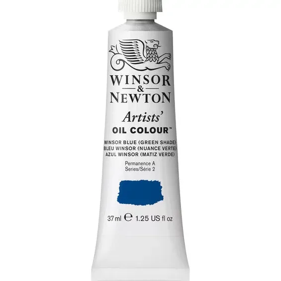 Fynd Winsor & Newton Artists' oljefärg 37 ml Winsor Blue (Green Shade) 707