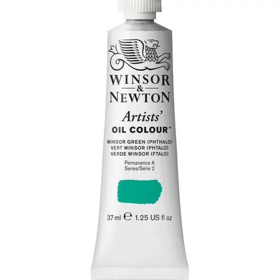 Köp online Winsor & Newton Artists' oljefärg 37 ml Winsor Green (Phthalo) 720