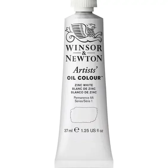 Winsor & Newton Artists' oljefärg 37 ml Zinc White 748 Kundfavorit