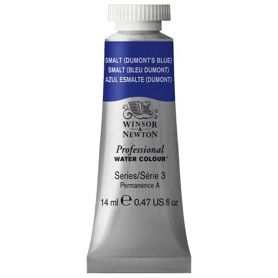 Winsor & Newton Professional akvarellfärg 14 ml Smalt (Dumont´s Blue) 710 Populärt val