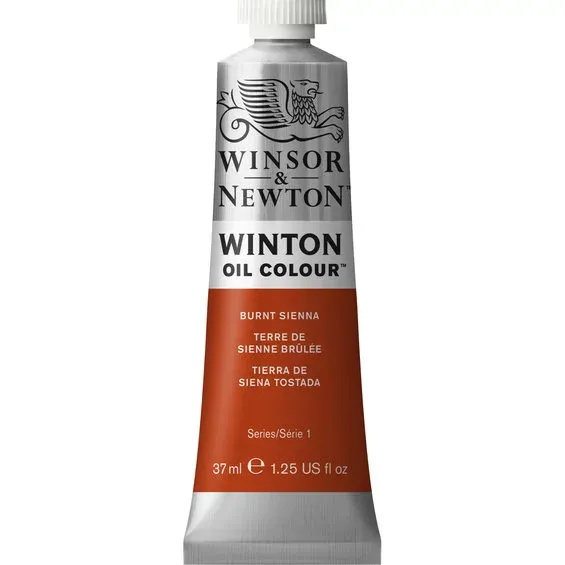 Winsor & Newton Winton oljefärg 37 ml Burnt Sienna 074 Trygg betalning