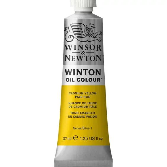 Winsor & Newton Winton oljefärg 37 ml Cadmium Yellow Pale Hue 119 Säker betalning