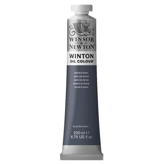 Endast denna vecka Winsor & Newton Winton oljefärg 200 ml Payne's Grey 465