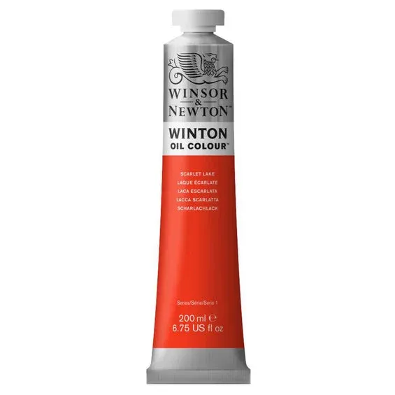 Lägg i varukorgen Winsor & Newton Winton oljefärg 200 ml Scarlet Lake 603