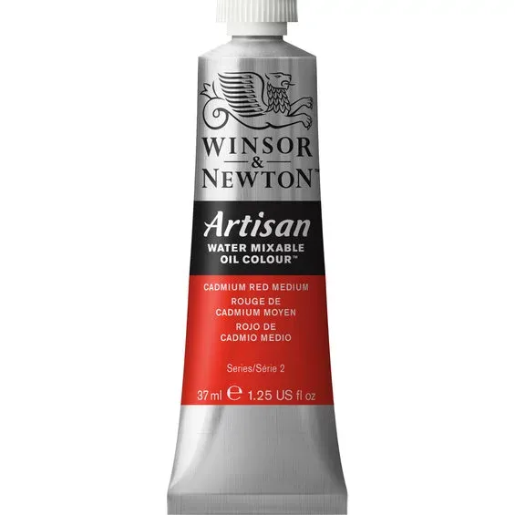 Köp online Winsor & Newton Artisan vattenlöslig oljefärg 37 ml Cadmium Red Medium 099