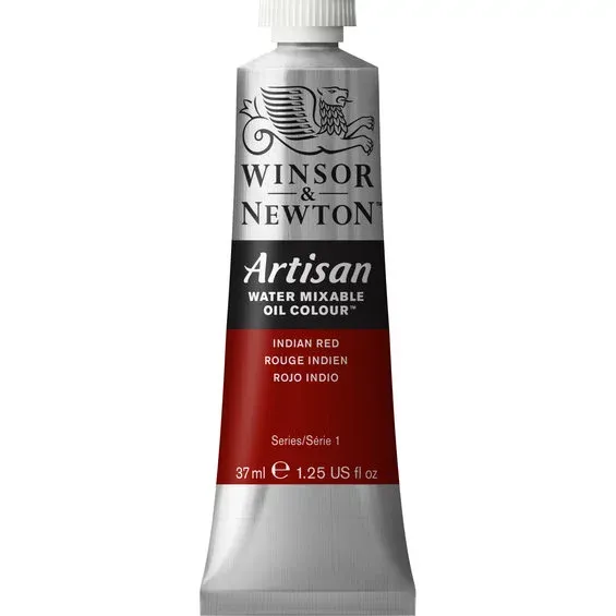 Extra rabatt Winsor & Newton Artisan vattenlöslig oljefärg 37 ml Indian Red 317