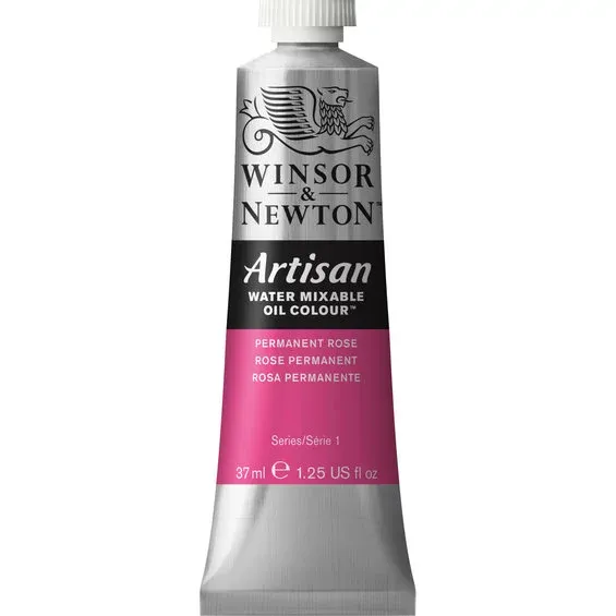 Winsor & Newton Artisan vattenlöslig oljefärg 37 ml Permanent Rose 502 Begränsat erbjudande