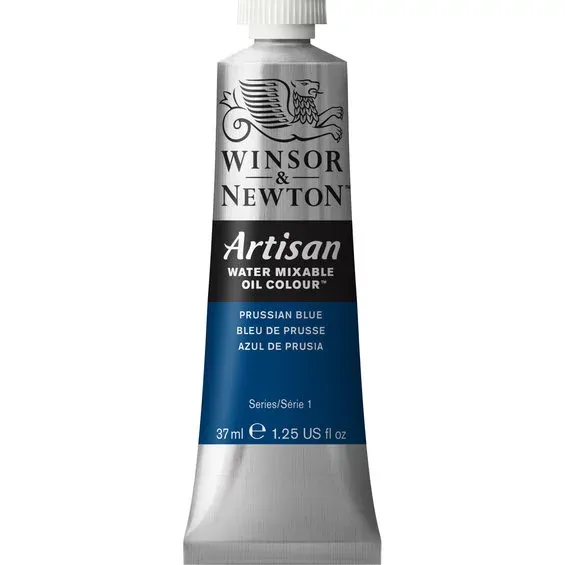 Fynd Winsor & Newton Artisan vattenlöslig oljefärg 37 ml Prussian Blue 538