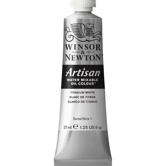 Winsor & Newton Artisan vattenlöslig oljefärg 37 ml Titanium White 644 Beställ nu