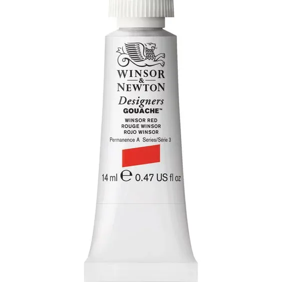 Winsor & Newton Designers gouache 14 ml Winsor red 726 Outlet
