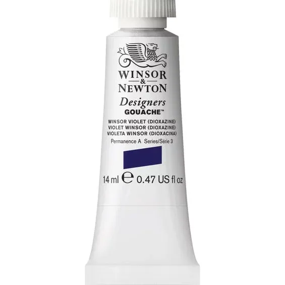 I lager Winsor & Newton Designers gouache 14 ml Winsor violet (dioxazine) 733