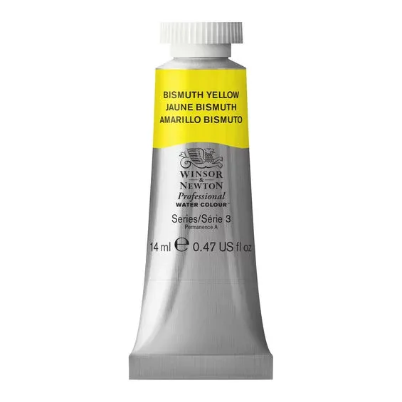Kundfavorit Winsor & Newton Professional akvarellfärg 14 ml Bismouth Yellow 025