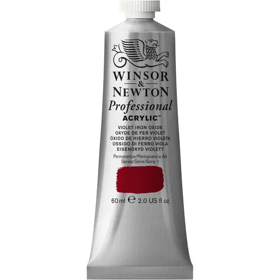 Begränsat erbjudande Winsor & Newton Professional akrylfärg 60 ml Violet Iron Oxide 691
