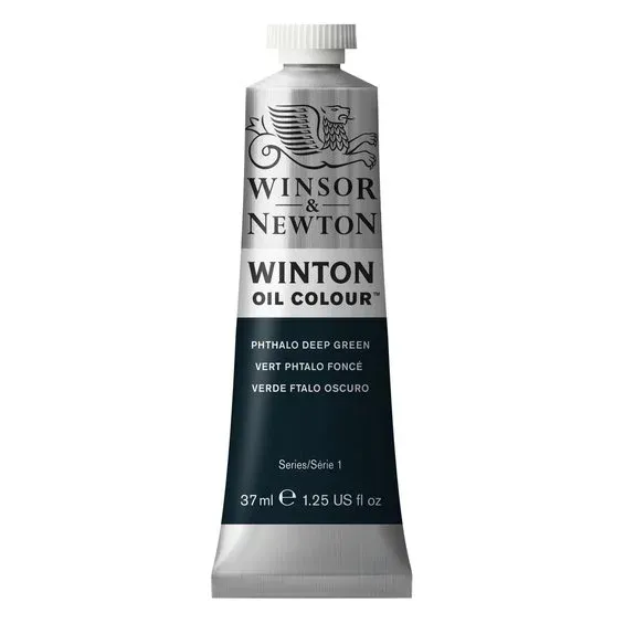 Winsor & Newton Winton oljefärg 37 ml Phthalo Deep Green 048 Kundfavorit