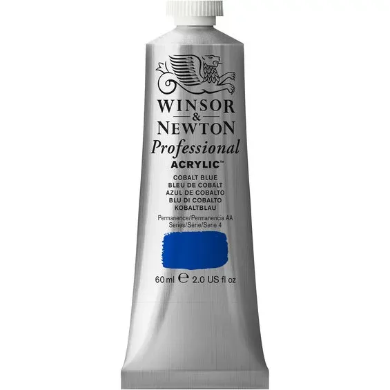 Winsor & Newton Professional akrylfärg 60 ml Cobalt Blue 178 Rabatt