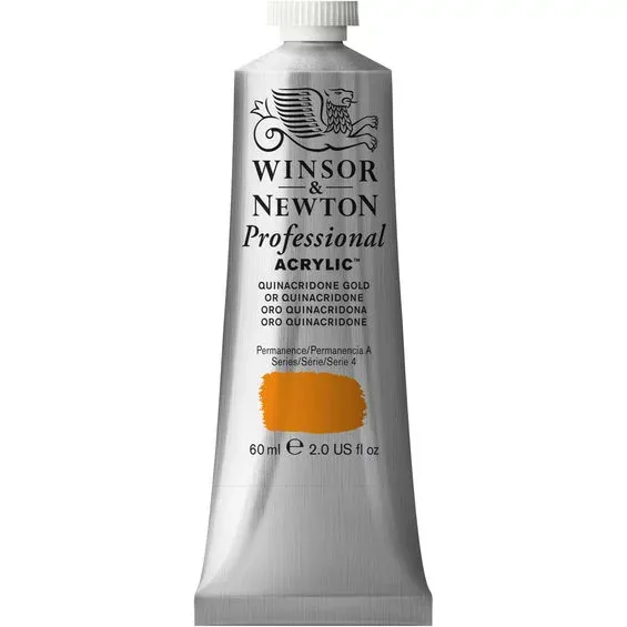 Winsor & Newton Professional akrylfärg 60 ml Quinacridone Gold 547 Lägg i varukorgen